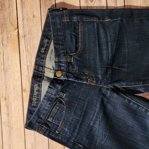 J Crew Toothpick Size 26 ankle dark wash jeans